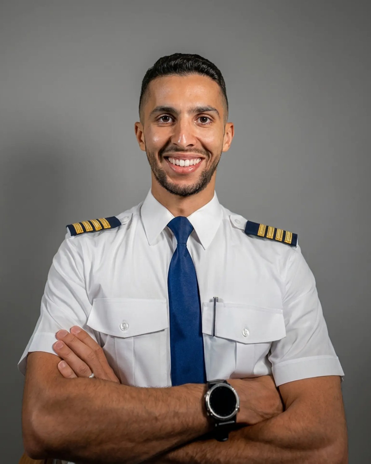 Portrait of Capt. Yassine